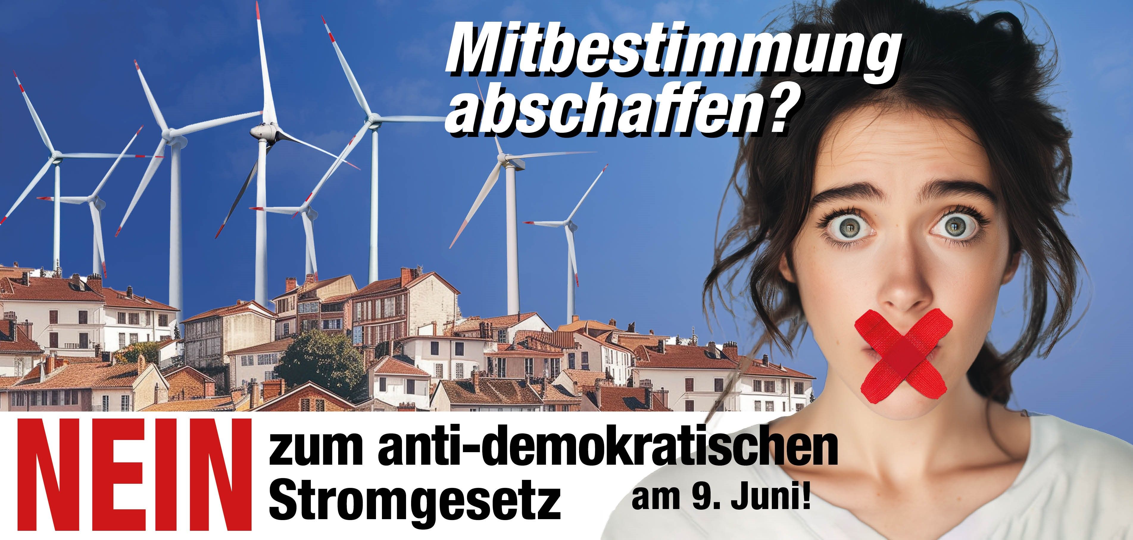 NEIN zum Stromgesetz